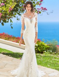 Manufacturer for the new 2016 straight shoulders han edition cultivate one morality married big yards lace strap studio for wedding dress K0017